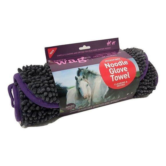 Equine Microfibre Noodle Glove Towel