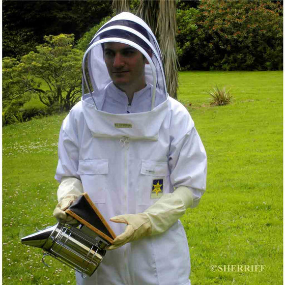 Bee Suits: BJ Sherriff: Apiarist - Full Suit, White