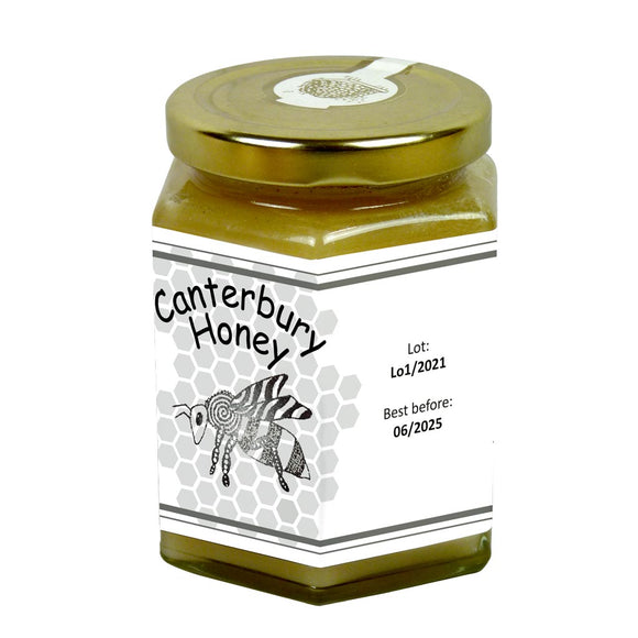 HypnoBee - 12oz Jar Label (250 or 500 labels)