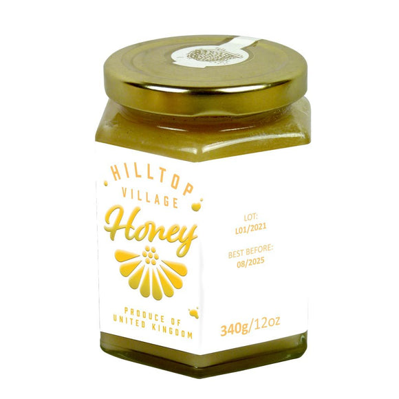 Liquid Gold - 12oz Jar Label (100 labels)