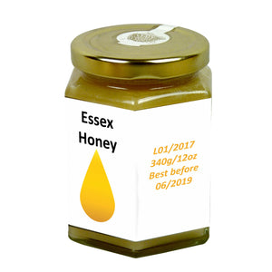 12oz Jar Label - Honey Drop (100 labels) - Bee Equipment