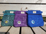 Handmade Canvas, Beeswax Coated Dog Walking Bags