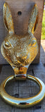 Brass Hare Door Knocker