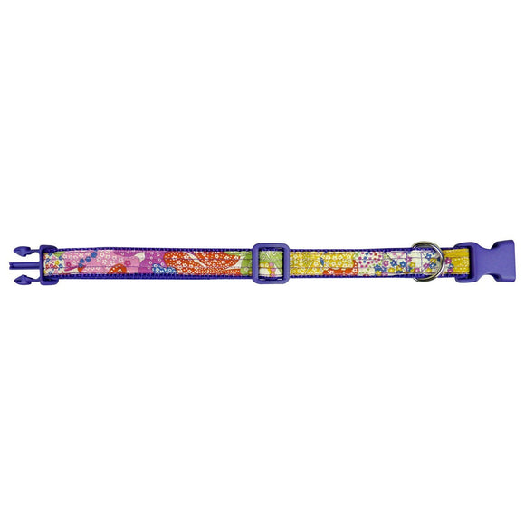 Handmade Fabric Covered Dog Collars