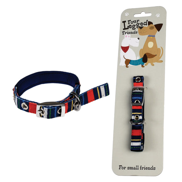 Stripy Dog Collar - Small