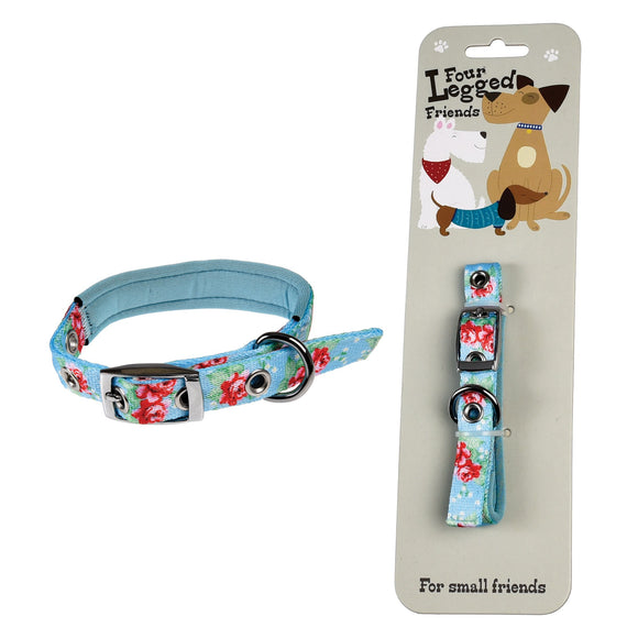 English Rose Dog Collar - Small