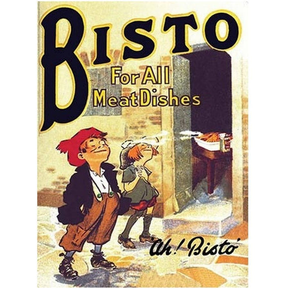 Bisto Retro Tin Sign