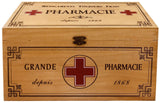 Vintage Style Wooden Pharmacie Box