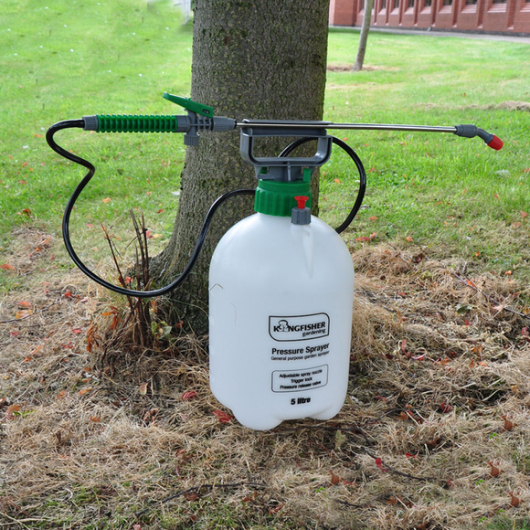 White Coloured Pressure Sprayer - 5L