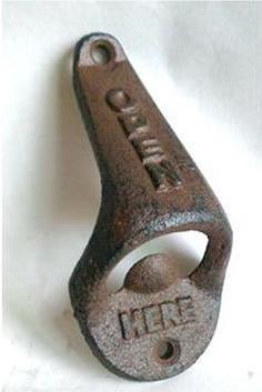 Cast Iron Beer Bottle Opener