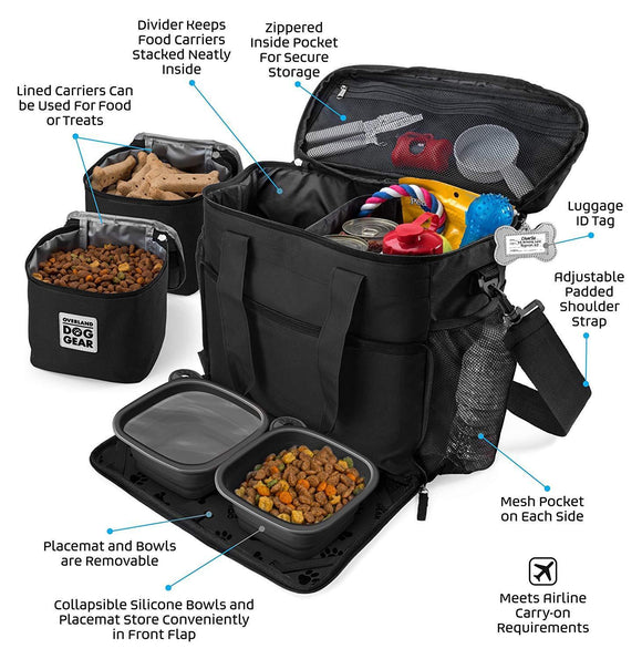 Overland Dog Gear - WeekAway Bag For Medium / Large Dogs