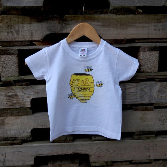 Honey Potter White Kids T-Shirt