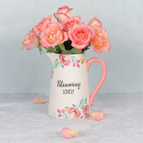 'Blooming Lovely' Floral Jug