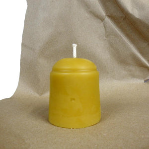 Dome Top Pillar Beeswax Candle