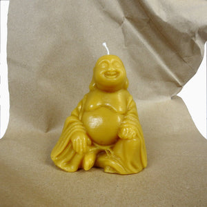 Buddha Beeswax Candle