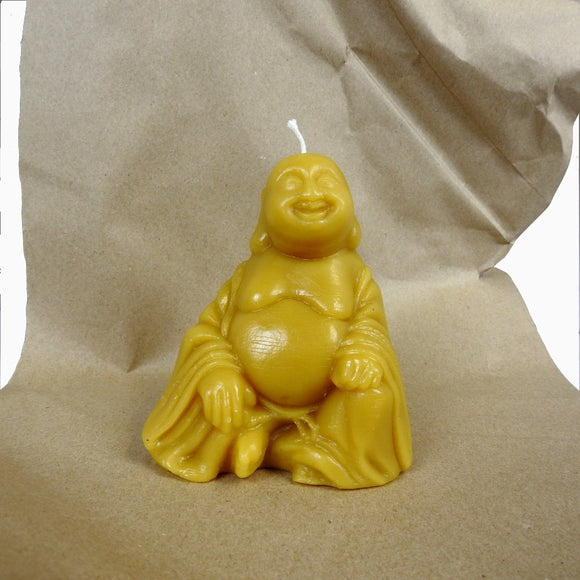 Buddha Beeswax Candle