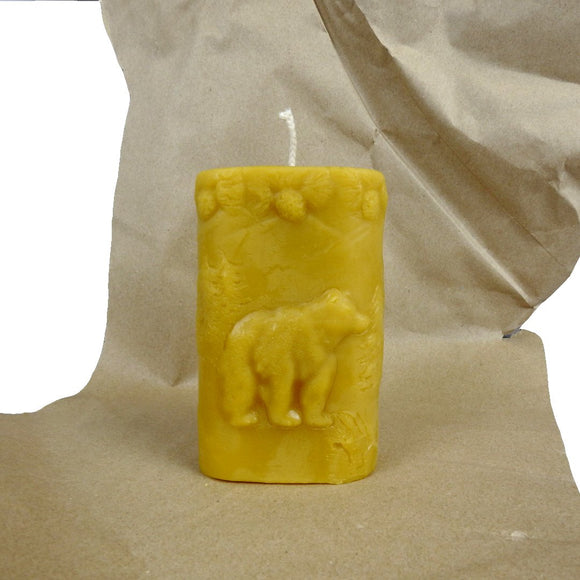 Wilderness Beeswax Candle