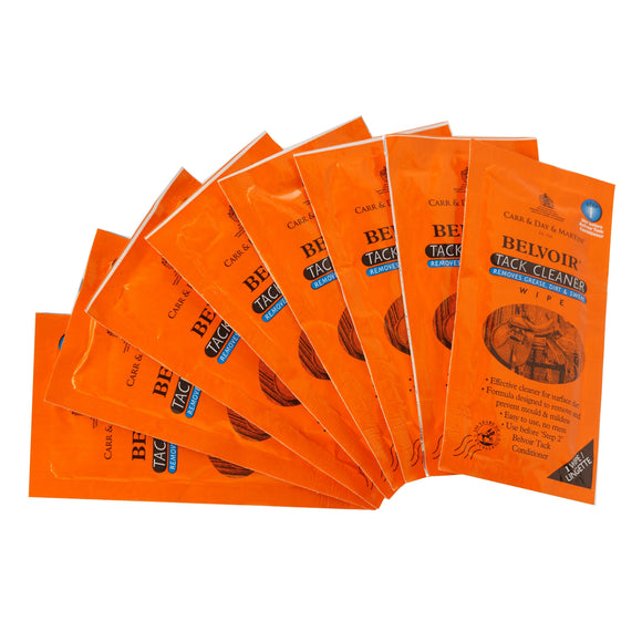 Belvoir Tack Cleaner Wipes - Pack of 15 - Bee Equipment