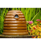 Ceramic Bee Skep Wildlife Habitat