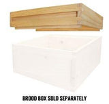 14" X 12" Eke, Flat, Pine - Bee Equipment