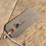 Artisan Hand Stamped Gift Tags