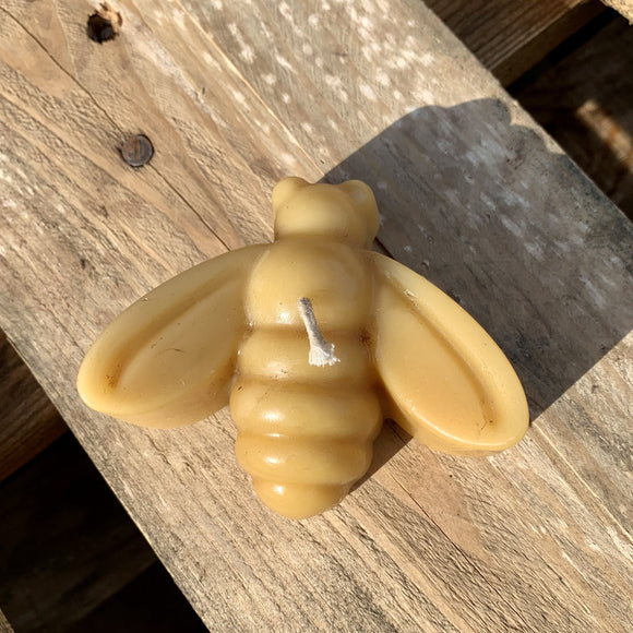Bee Beeswax Candle
