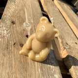 Honey Bear Beeswax Candle