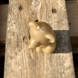 Honey Bear Beeswax Candle