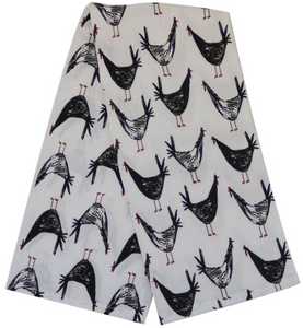 Chicken Scratch Kitchen Tea Towel