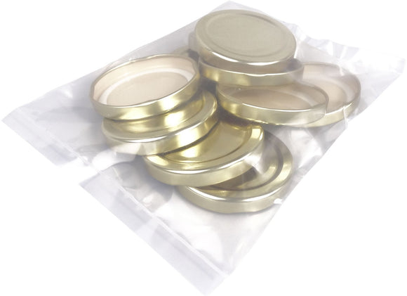 Replacements Lids for 12oz Hex glass, 10 pack