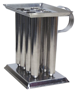 8 Tube Candle Mould 6" - Bee Equipment