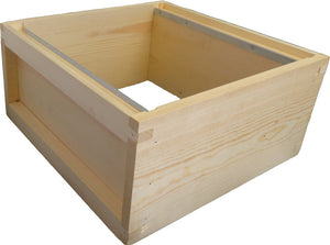 B.S. National Brood Box, Assembled, Pine 1st - Bee Equipment
