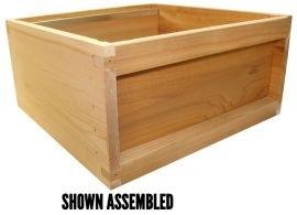 B.S. National Brood Box, Assembled, Cedar, 1st Grade - Bee Equipment