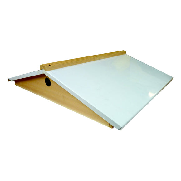 B.S. National Pitched Roof, Assembled, Cedar - Bee Equipment