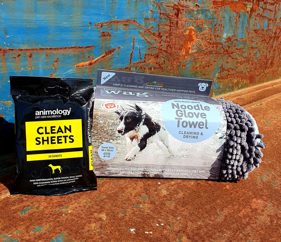 Noodle Glove Towel & Clean Sheets Bundle