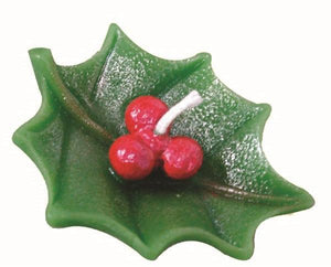 Floating Holly Candle Mould