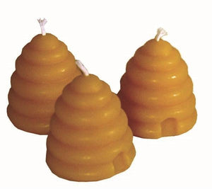 Set Of 3 Beehive Votive Candle Moulds