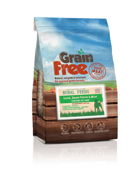 Rural Feeds Lamb, Sweet Potato & Mint Dog Feed