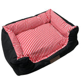 Pet Bed - Striped Design