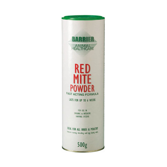 Barrier Hygiene Red Mite Powder 500g - Bee Equipment