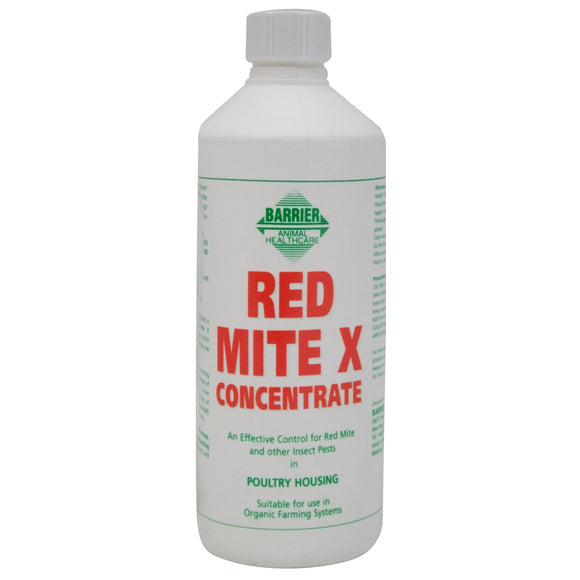 Barrier Hygiene Red Mite X Concentrate 500ml - Bee Equipment