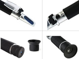 RHB-90 ATC  LED Honey 58-90% Brix 38-43Be 12-27% Water optical refractometer