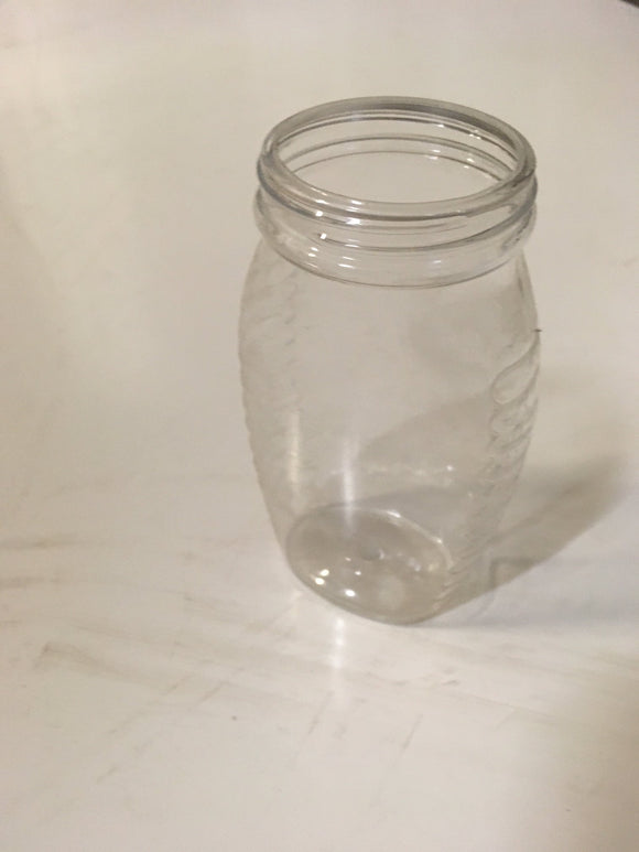 8oz Plastic Honey Jars - pack of 23 - Bee Equipment