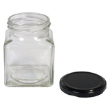 Square Jar, 12oz, 24 pack