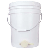 20L Bucket With Lid, With White Honey Gate And Filter Set - Bee Equipment