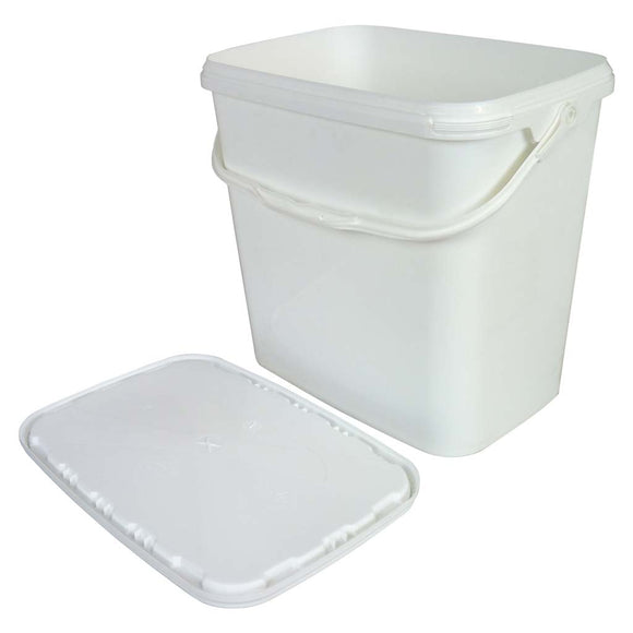 Large Plastic Rectangle Bucket/Tool Tub With Lid