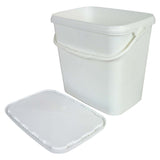 Large Plastic Rectangle Bucket/Tool Tub With Lid