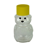 2oz Teddy Bear With Lid, 24 Pack - Bee Equipment