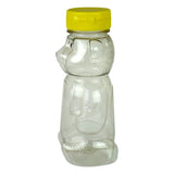 12oz Teddy Bear With Lid, 24 Pack - Bee Equipment