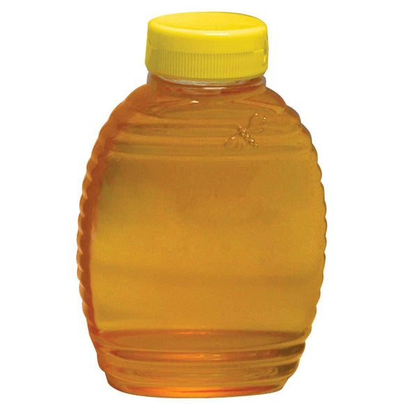 12oz Bee Bottle With Lid, 12 Pack - Bee Equipment